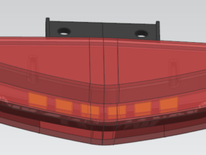 Rear tail light